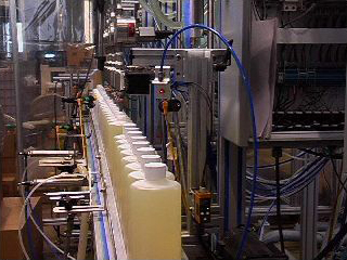 Filling Line（Inside the Clean Room)